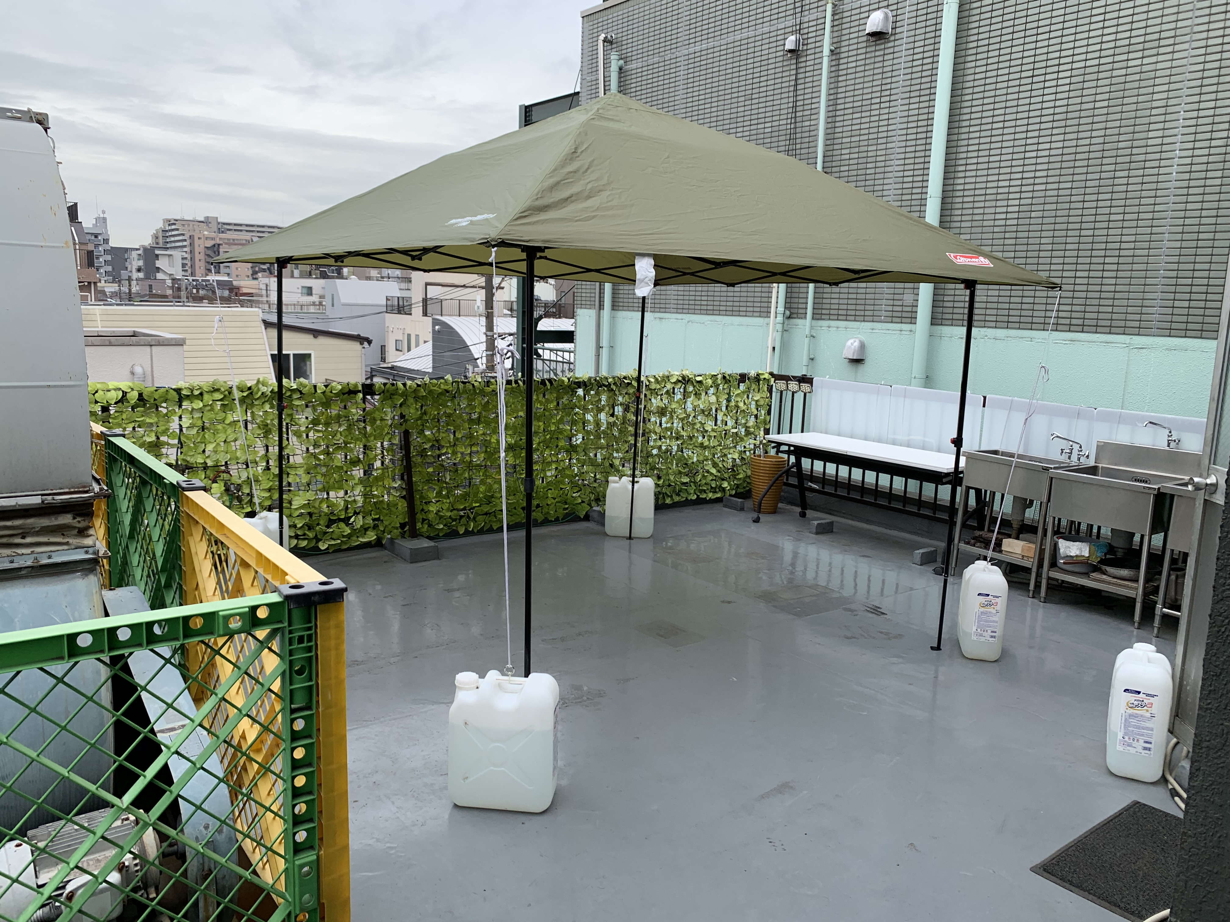 屋上テラス
